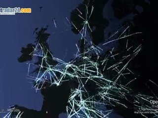 El impacto de la erupción del volcán en los vuelos europeos