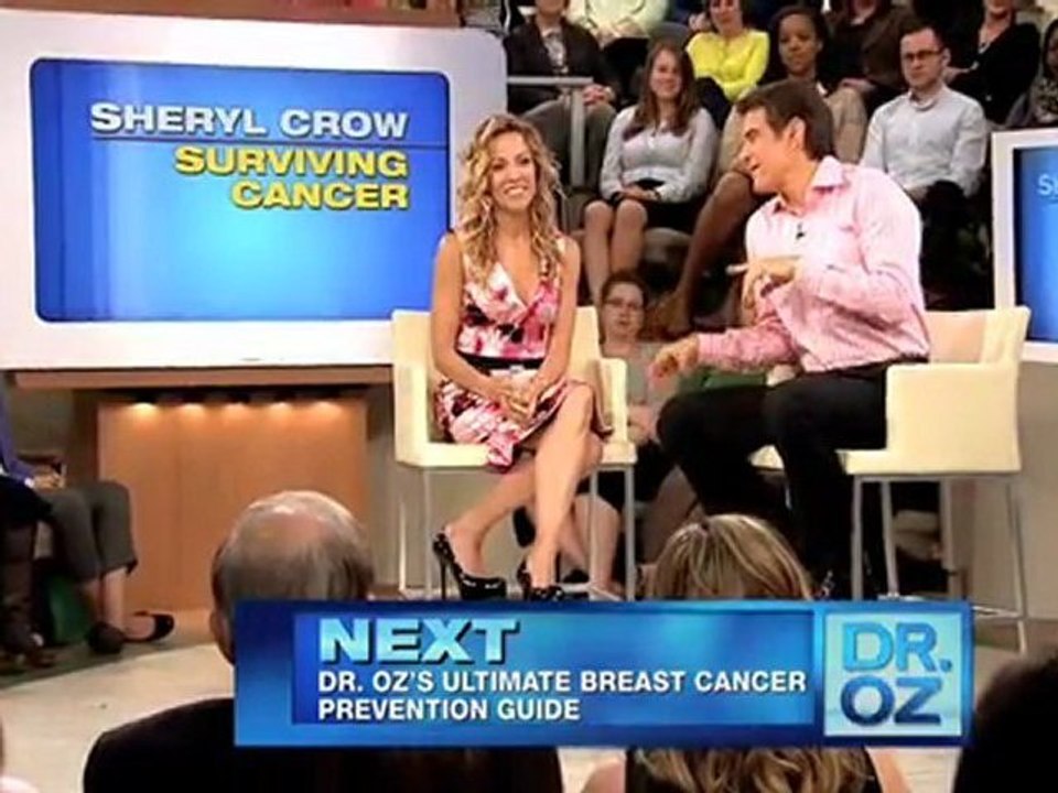 Sheryl Crow on The Dr. Oz Show (april 29th, 2010)