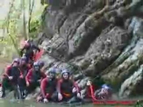 Canyoning beim Base Camp