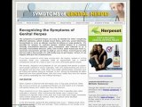 Symptoms of genital herpes Cold Sore Treatment For Your Stub