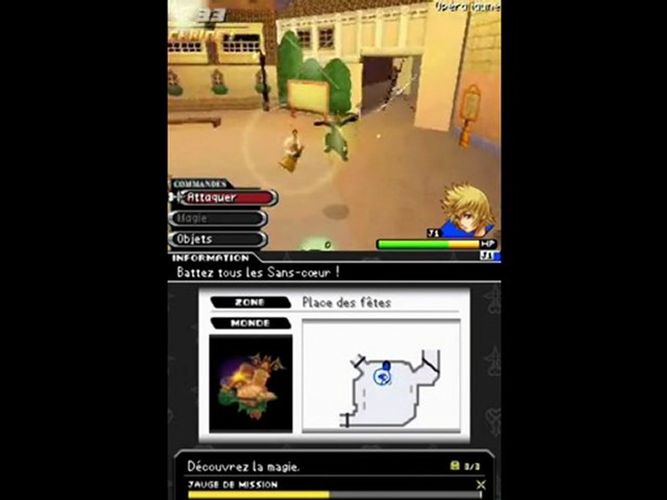 Kingdom Hearts 358 2 Days - DS - Partie 005 Jour 011