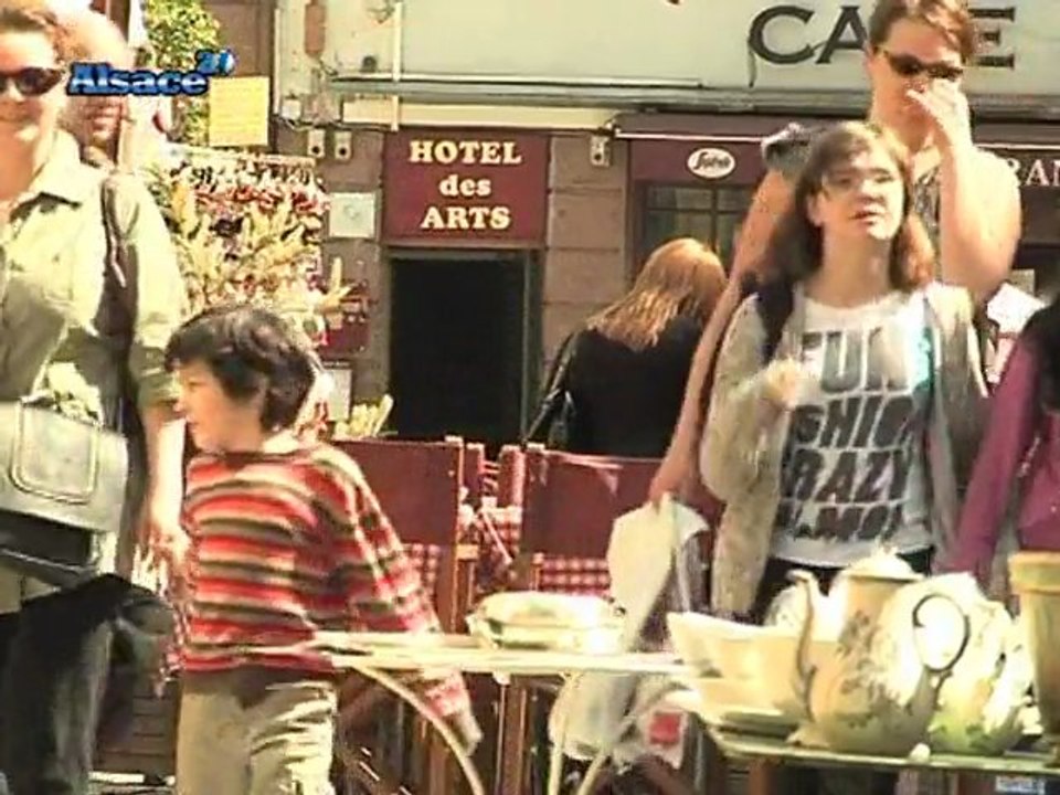 Les terrasses de Strasbourg, hiver comme été