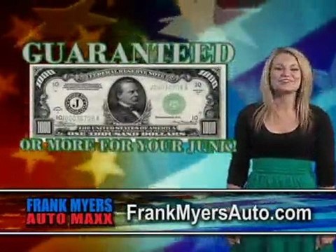 Crap Into Cash At Frank Myers Auto Maxx in Winston-Salem, NC