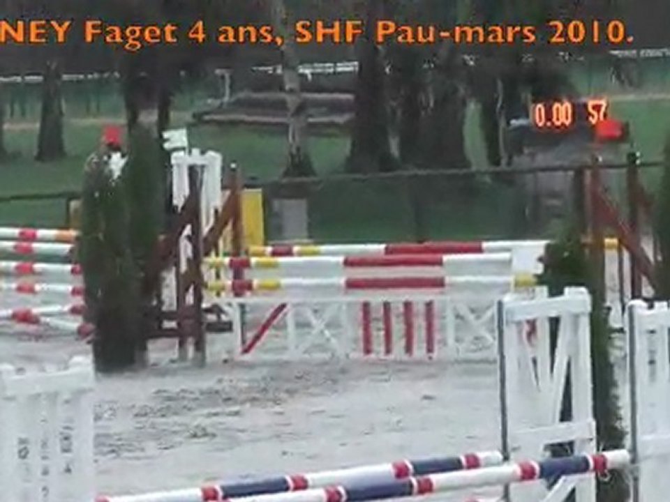 SHF Pau mars 2010, SYDNEY Faget (4 ans)