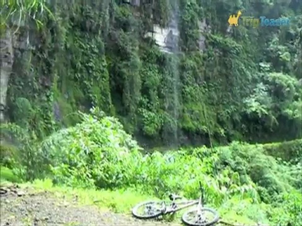 La route la plus dangereuse du monde en VTT