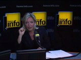 Marine Le Pen invite 300410 8h15 France Info france-info