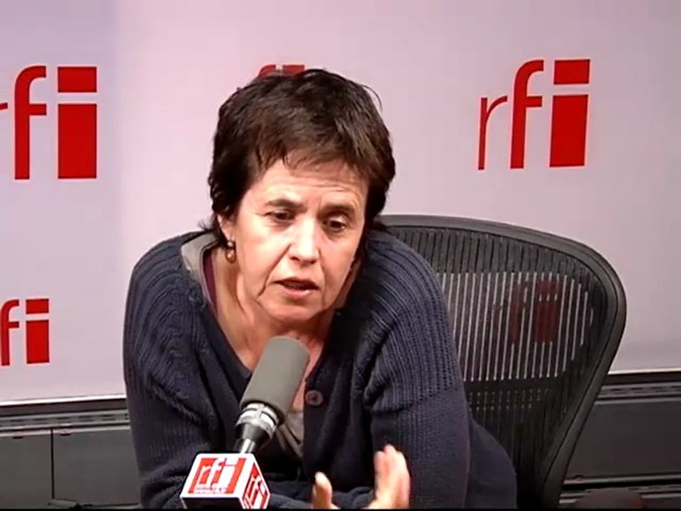 Annick Coupé, porte-parole de l’Union syndicale «Solidaires»