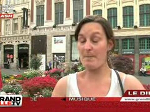 Le marché aux fleurs investit la Grand place de Lille