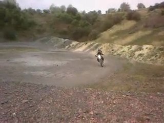 Jump Aprilia rx 50 cross