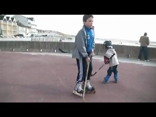 Esteban 3 ans futur hockeyeur