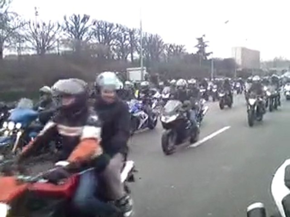 manif ffmc paris 2010 moto burn
