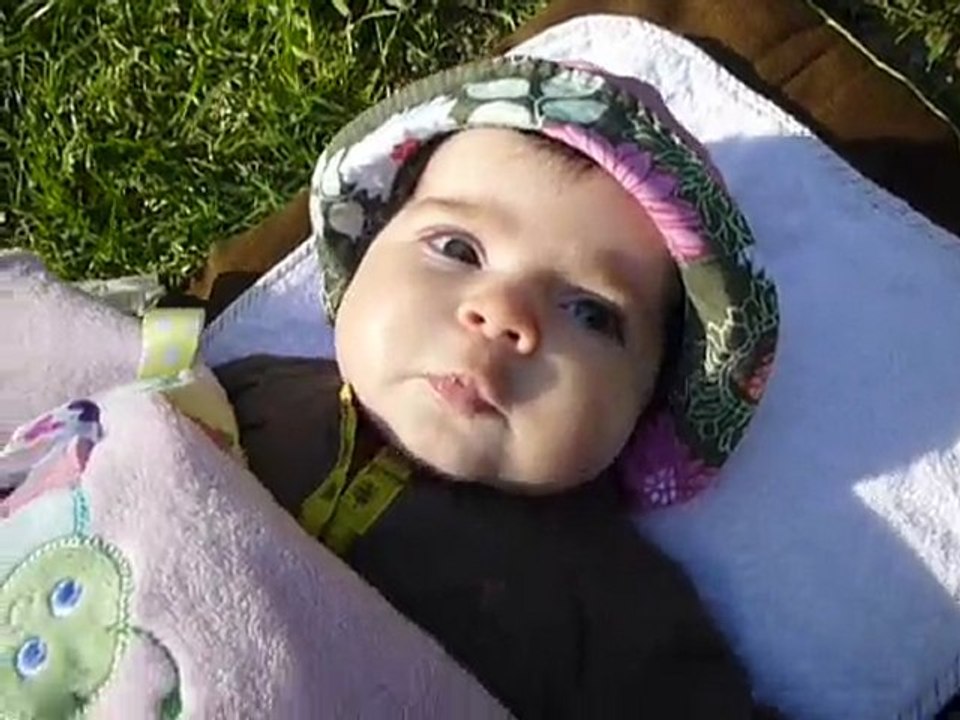 Elya au soleil le 25 avril 2010