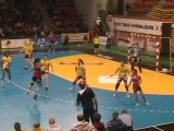 Metz gagne  la coupe de la ligue handball féminin (Nîmes)
