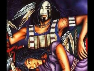 visages d'amerindiens....