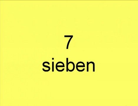 Teach yourself German Phrases - Counting to 10 In German
