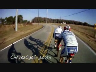 Tampa Cyclists Practicing The Breakaway