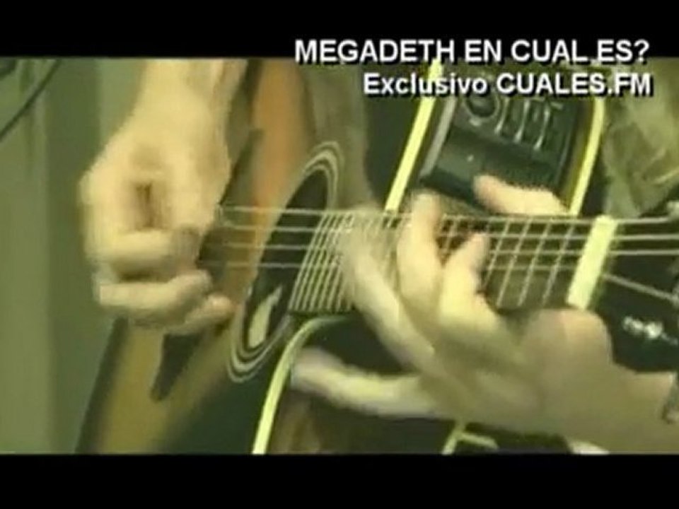 Megadeth - Spectacle acoustic