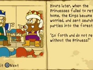 Fat Princess Fistful of Cake intro of PSP walkthrough