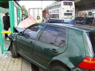 Car crash overshadows Labour poster launch