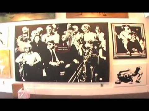 Street Artist Blek le Rat & ABOVE @ White Walls SF Warholian