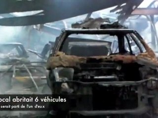 Les 500m2 du dépôts d' Activelec ravagés par les flammes