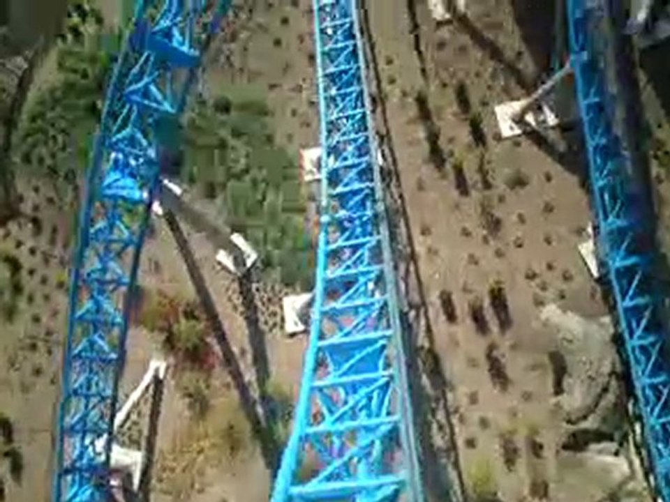 Blue Fire de l'intérieur (Europa Park)