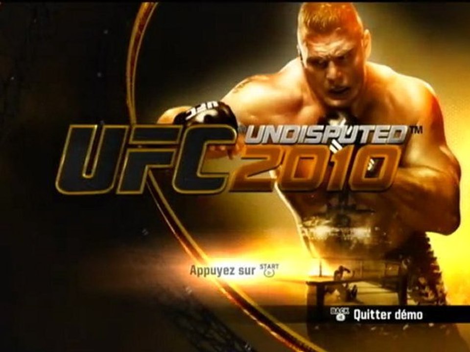 Preview : UFC 2010 Undisputed (Xbox 360)