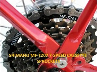 Beach Cruiser Bike Bicycles 24" 7 SPEED Shimano System