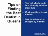 Queens Dentist Tips on Finding The Best Dentist In Queens N
