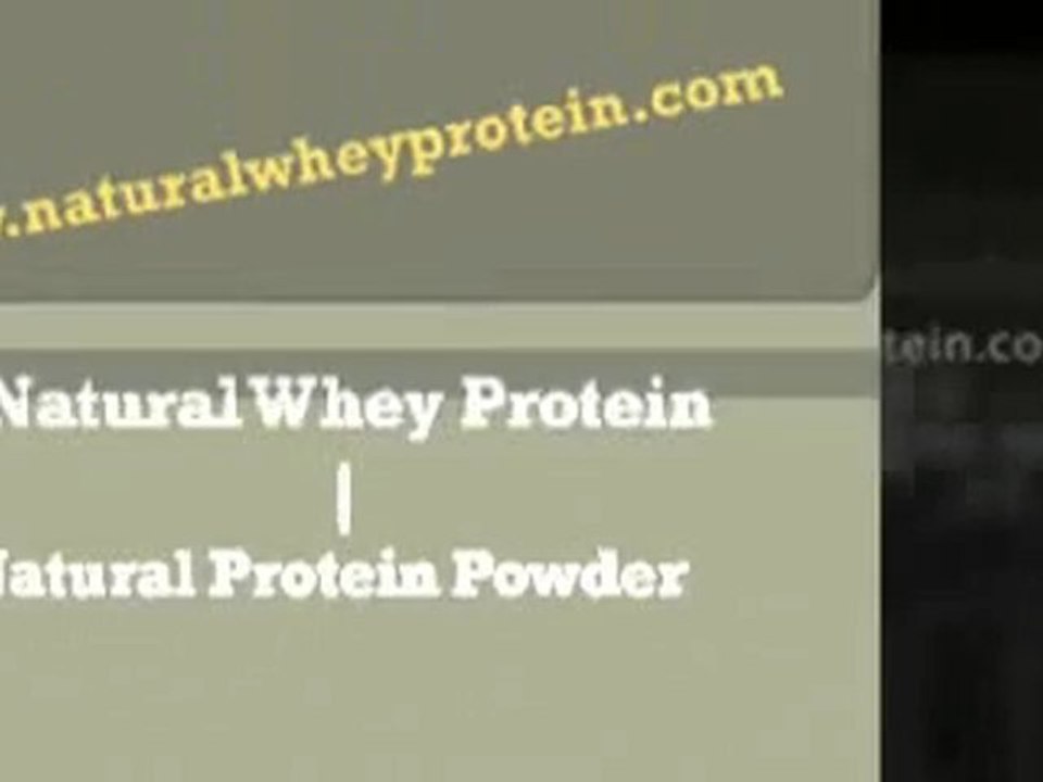 Natural Whey Protein Powder For Health