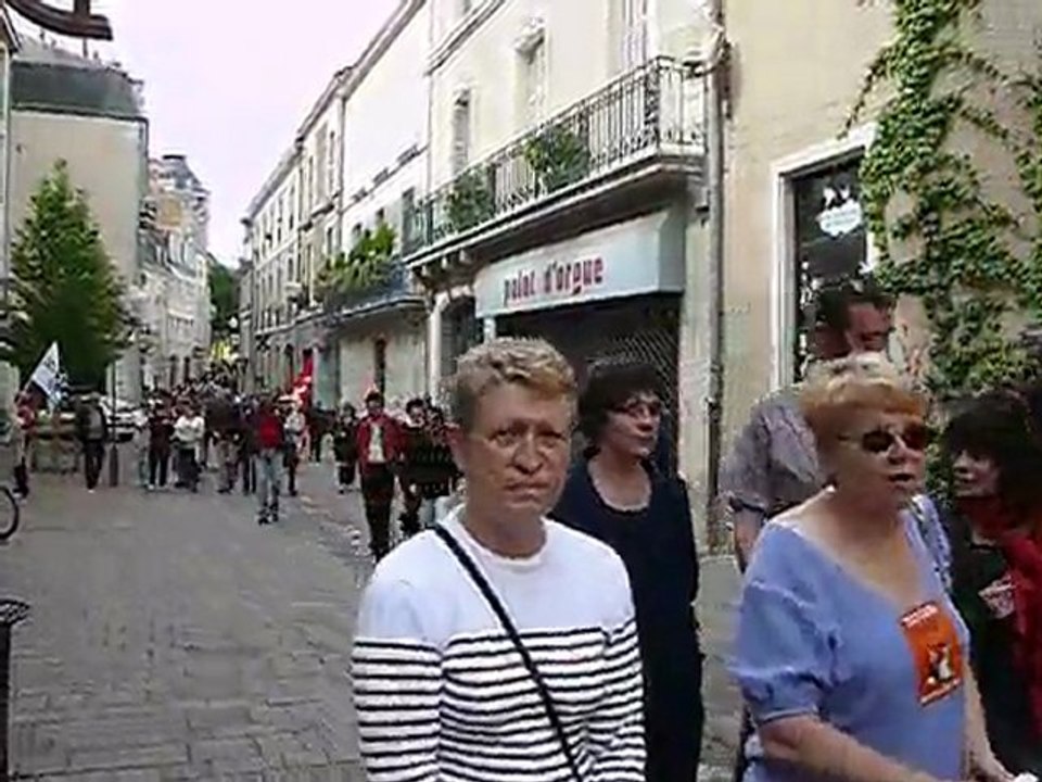 Défilé de 1er Mai à Poitiers