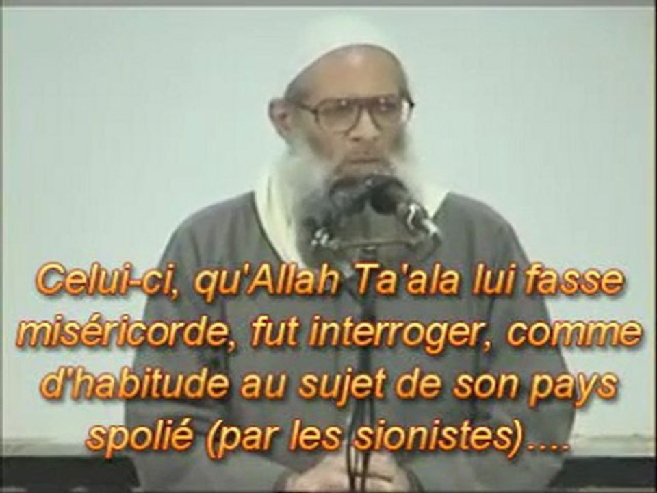 Quand la Palestine nous reviendra