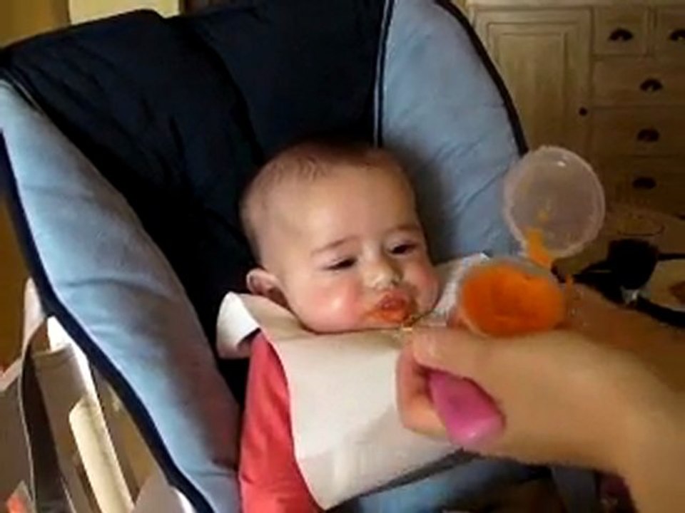 La première purée de carottes