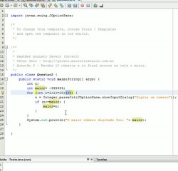 Técno Teco - Java Básico - Maior Número