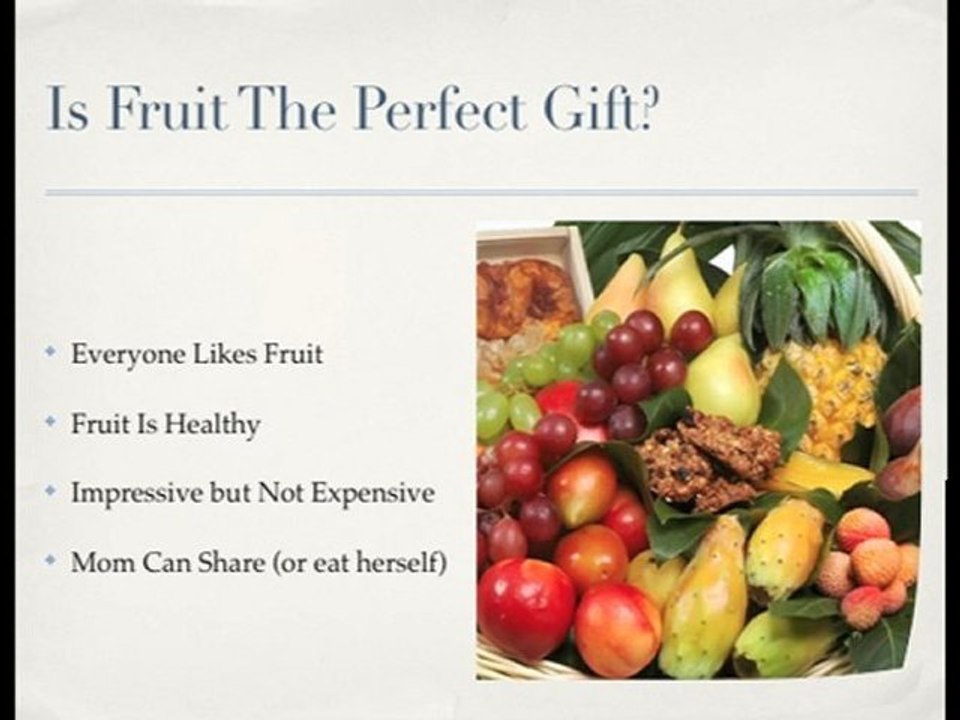 sMother's Day Fruit Gift Baskets - Healthy Gifts Mom Will L