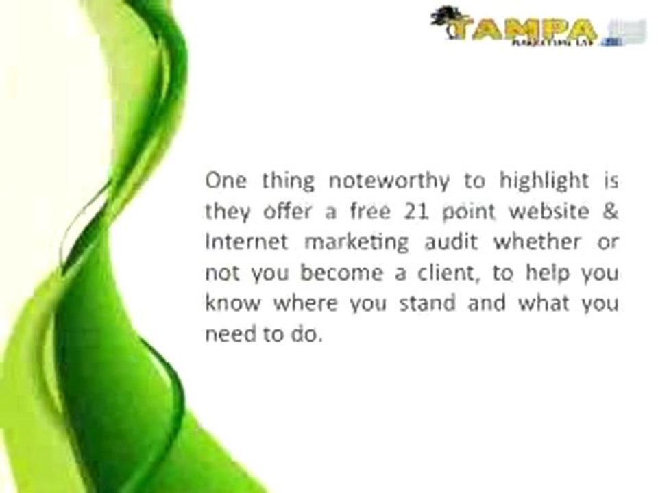 When it comes to Internet Marketing Strategy Tampa Marketing