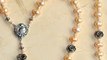 Cord Rosary | Custom Prayer Beads | Hematite Rosary Beads