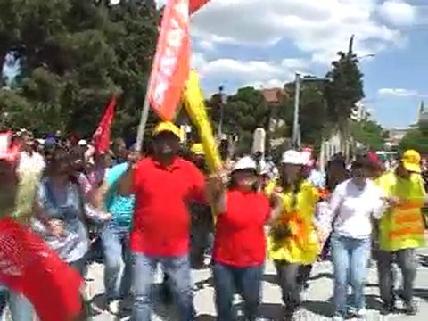 1 Mayıs bu yıl renkli görüntülerle kutlandı