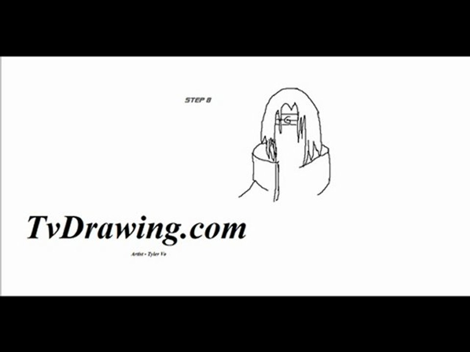 How To Draw Itachi Uchiha Face And Sharingan Eyes Easy Step Video Dailymotion