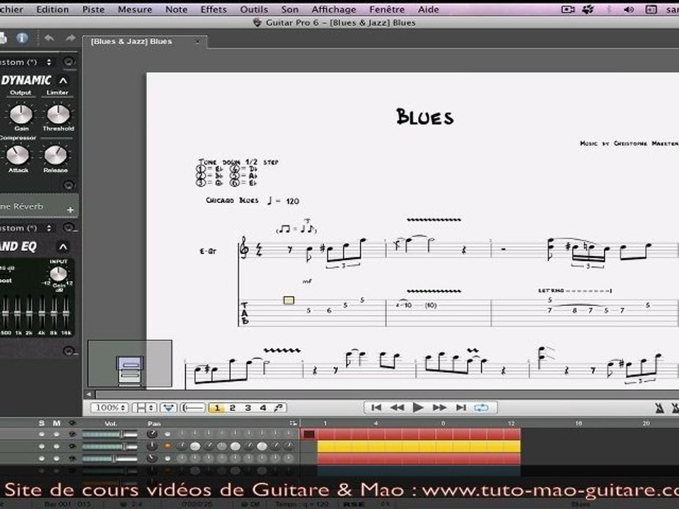 TUTO MAO : GUITAR PRO 6 TEST 1ère Partie
