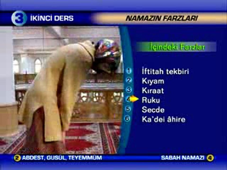Namaz Hocası - 2.Ders - Namazın Farzları