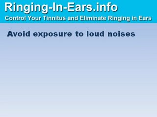 Stop Ringing In Ears