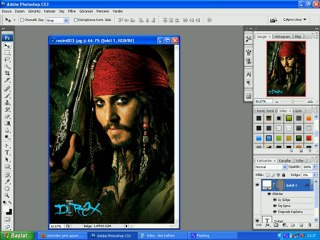 Üstünden Şerit Geçen Yazı