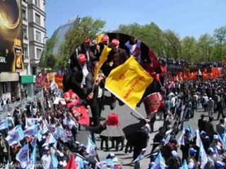1er mai 2010 à Istanbul - 1 mayıs kutlaması Istanbul'da