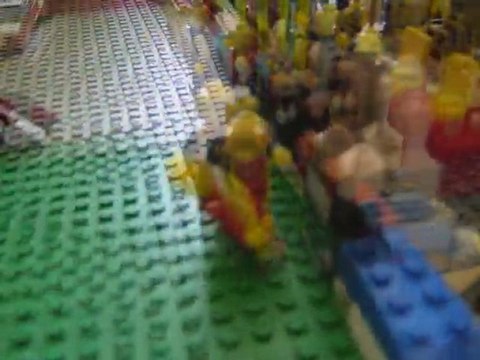 lego catch wwe John Cena vs Randy Orton