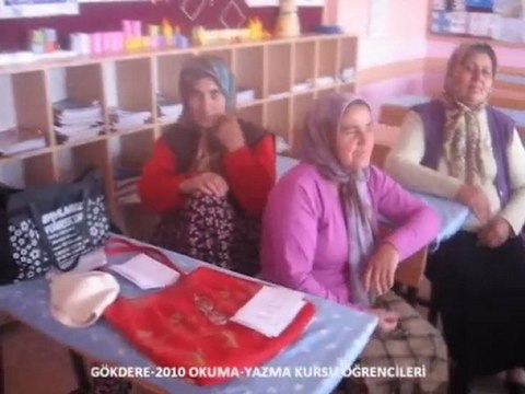 Gökdere-2010 Okuma-Yazma Kursu Öğrencileri(4.bölüm)