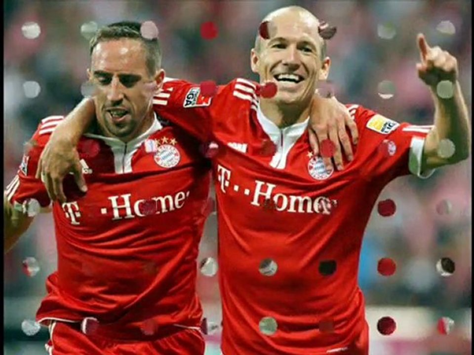 Arjen Robben And Franck Ribéry