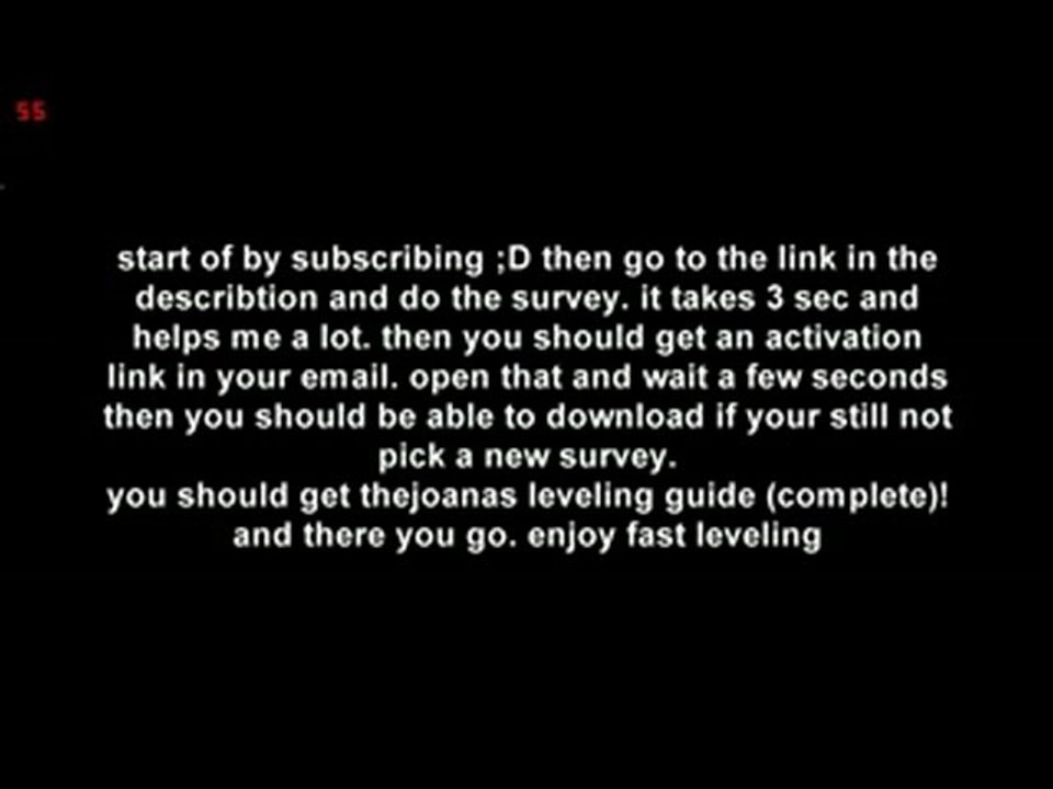 How to get joana leveling guide wow DOWNLOAD LINK