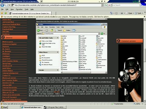 Create Counter strike 1.6 ServeR