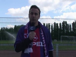 PSG MONACO - Finale de la Coupe de France 2010 - après match